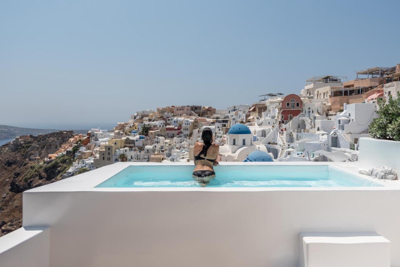 Σπίτια Τέχνης Ασπάκι Ξενοδοχείο Οία Εξωτερικό φωτογραφία