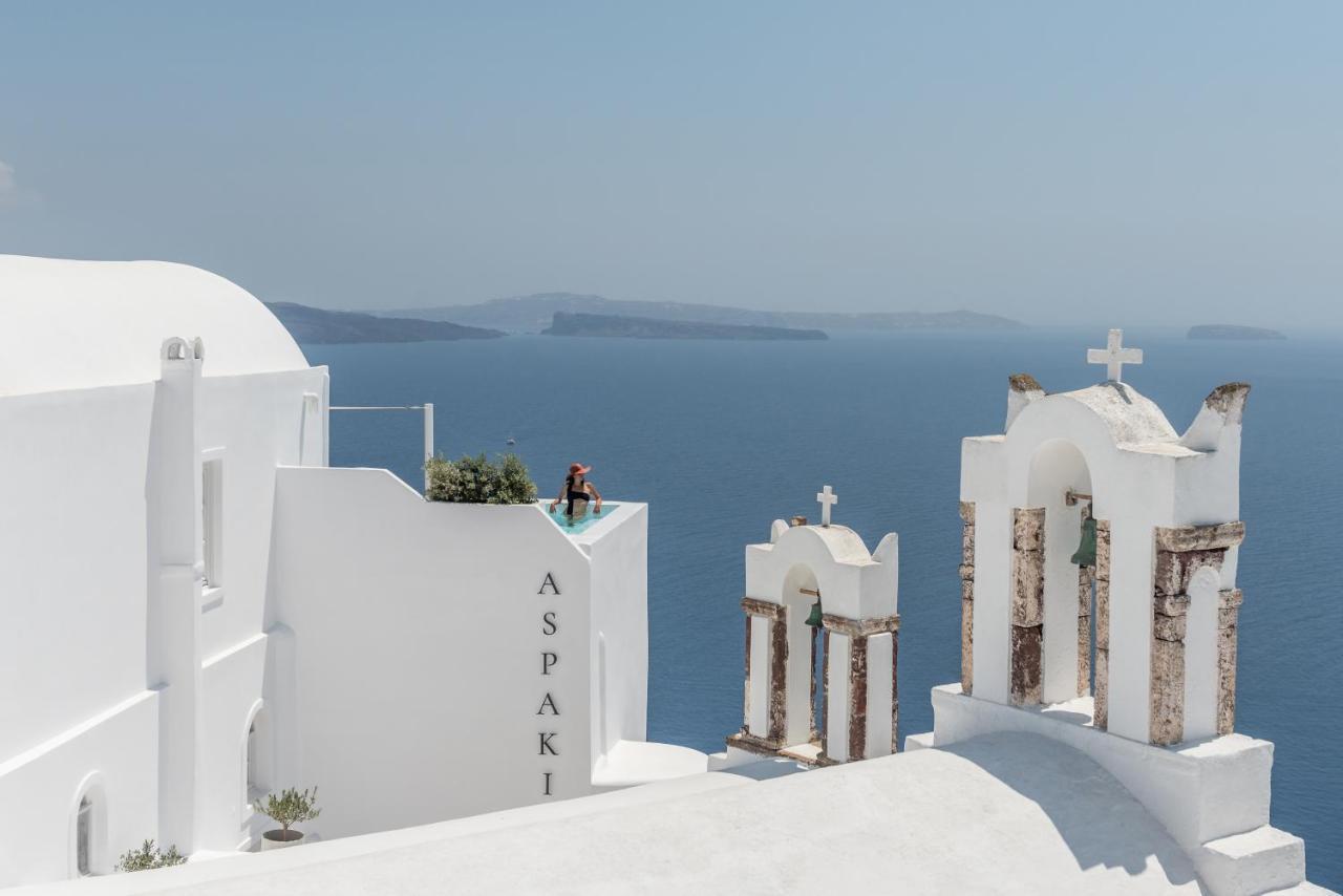 Σπίτια Τέχνης Ασπάκι Ξενοδοχείο Οία Εξωτερικό φωτογραφία