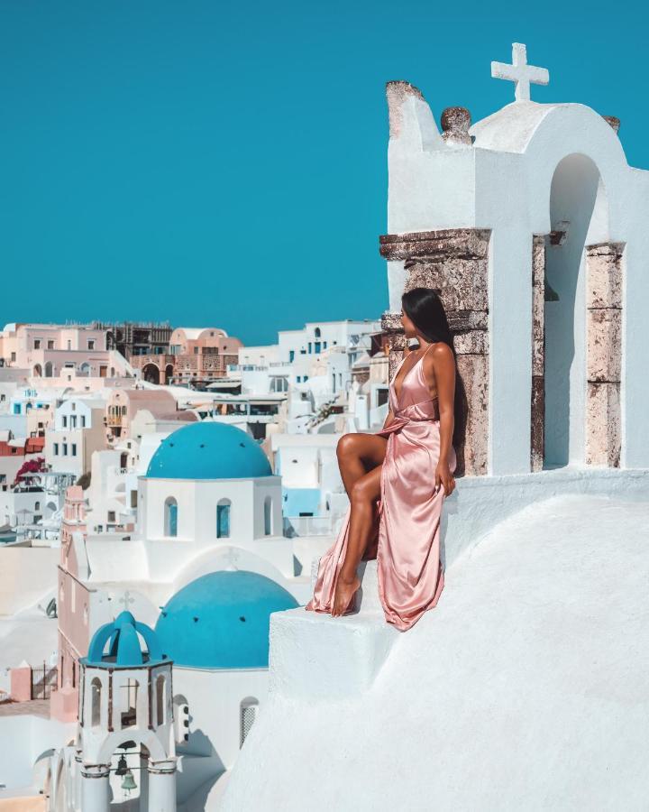 Σπίτια Τέχνης Ασπάκι Ξενοδοχείο Οία Εξωτερικό φωτογραφία