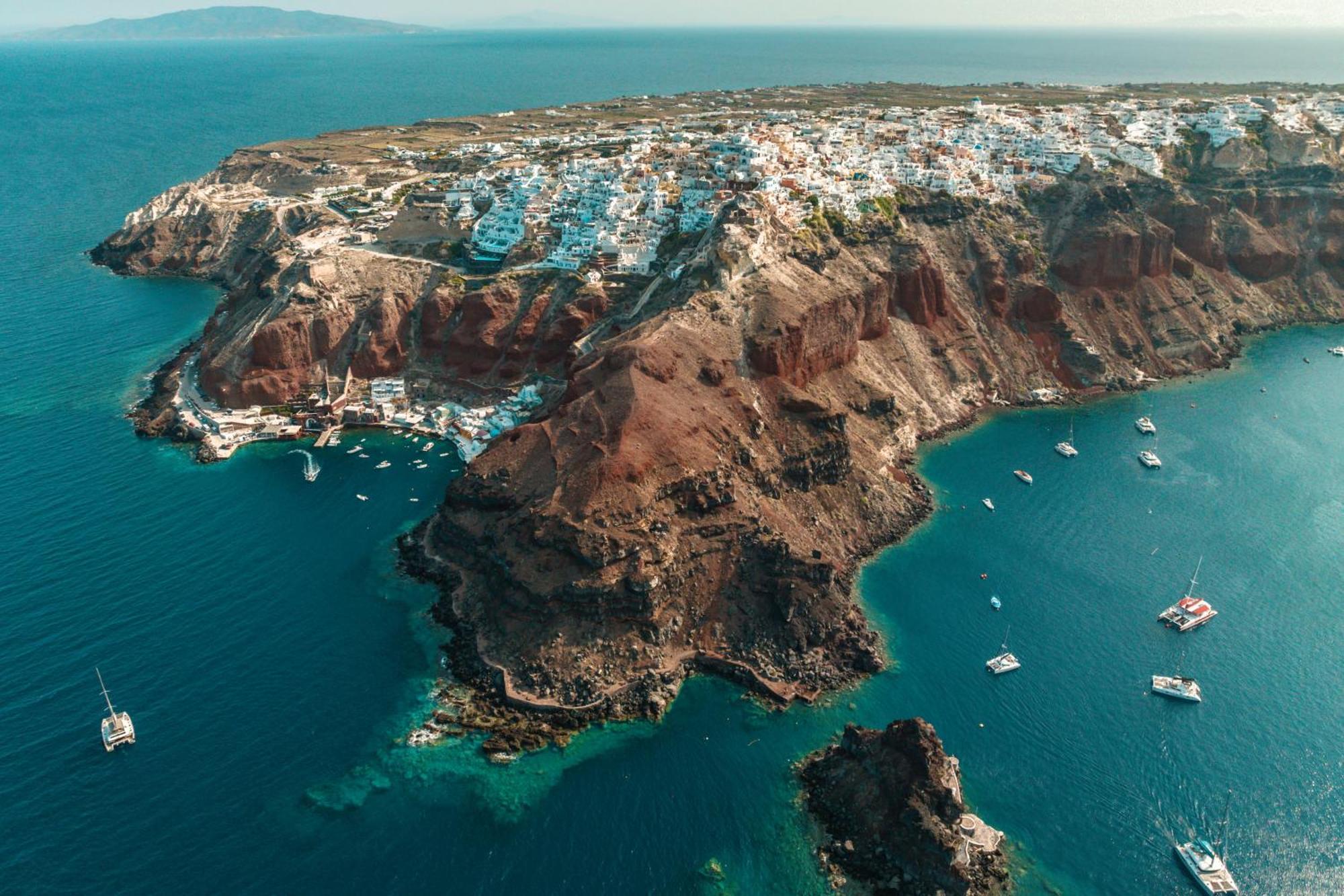 Σπίτια Τέχνης Ασπάκι Ξενοδοχείο Οία Εξωτερικό φωτογραφία