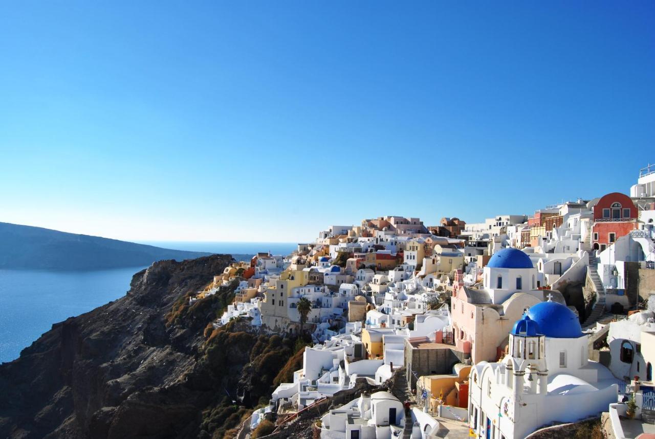 Σπίτια Τέχνης Ασπάκι Ξενοδοχείο Οία Εξωτερικό φωτογραφία